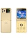 Slim Folding Mobile Phone &ndash; Unlocked GSM Flip Phone with 4 SIM Standby, 2.4-Inch Display, Flashlight, Speed Dial, FM Radio, and Magic Voice Feature