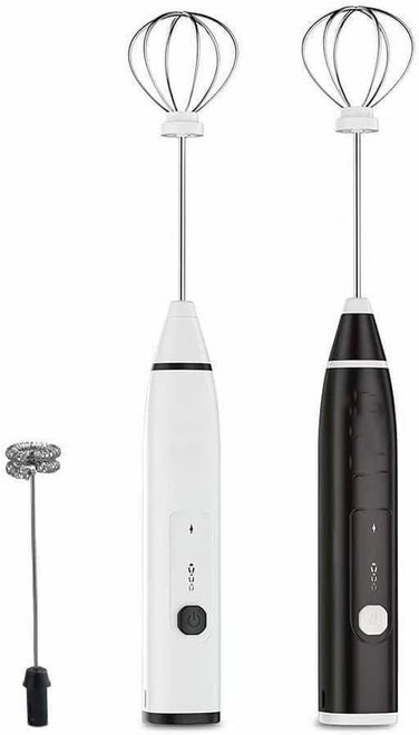 Milk Frother Handheld, Portable Coffee Maker for Cappuccino/Hot Chocolate/Latte, Hand Blender Mixer,