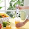 Stainless Steel Hand Blender, 400W Electric Stick Blender with Mixing Blade, Detachable Blending Leg, Household Handheld Electric Stirrer for Baby Food, Smoothies, Soup, Milkshake White