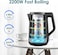 Stainless Steel Kettle 2.5L with Removable Washable Filter