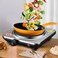 Electric Hot Plate, 1000W Powerful &amp; Versatile Cooking Appliance with Adjustable Heat Settings, Non-Stick Cooking Surface, Easy to Clean, Compact &amp; Lightweight Design