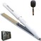 Pro Salon Ionic Hair Straightener,Brush &amp; Incl Noviq gift bag