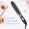 Hot Styling Brush, 26mm Ceramic Barrel Curling Iron Ionic Electric Round Heated Brush Foldable Curler Straightener Hair Curling Wand