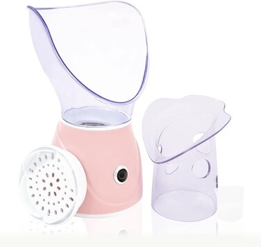 Aqua Care Facial Steamer and Nasal Inhaler/Steam Cleansing Sauna for Softer Skin/Quick Heat Up and Easy to Use/Blackhead Remover Kit and Accessories Included