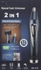 Hair Trimmer 2in1 for beard and nose trimming