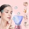 Portable Home Mini Facial Steamer - Nano Facial Mister Atomization, Facial Steamer Pores Humidifier Mist Sprayer, Warm Mist Humidifier Atomizer Sauna, Nano Ionic Facial Steamer, Mini Spa Face Steamer