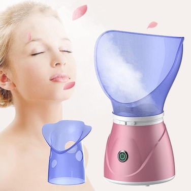 Portable Home Mini Facial Steamer - Nano Facial Mister Atomization, Facial Steamer Pores Humidifier Mist Sprayer, Warm Mist Humidifier Atomizer Sauna, Nano Ionic Facial Steamer, Mini Spa Face Steamer