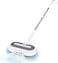 Cordless Electric Spin Mop with Water Sprayer and LED Headlights, 50-Minute Runtime, 200ml Tank, Self-Propelled Floor Cleaner with Adjustable Tube for Hardwood