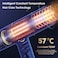 Professional Hair Dryer High Power Infrared Anion Technology, Powerful Cold and Hot Air Blow Dryer for Salon and Home Use, Fast Drying with Multiple Speed