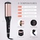 3 Barrel Curling Iron Hair Waver, Fast Heating Ceramic Hair Curler for Large Waves, Adjustable Temperature, Beach Wave Curling Wand for Salon, Home, and Hotel Use