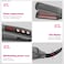Curling Iron Hair Crimper with 4 Interchangeable Plates, Negative Ion Hair Curler and Volumizing Fluffy Hair Straightener for Versatile Styling