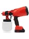 Electric Spray Gun 21V Handheld Adjustable High Pressure Paint Sprayer with 800ml Large Capacity Tank for Home, Furniture, and Car Painting