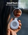Magnetic Phone Selfie Light for iPhone Magsafe &ndash; CRI97 360&deg; LED Ring Fill Light with Mirror for Selfies, Photography, TikTok, Zoom, and Video Calls &ndash; White