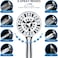 High Pressure 10 Spray Mode Handheld Shower Head with Filter and Hose for Hard Water, Removes Chlorine and Impurities, Adjustable Filtered Showerhead for Bathroom