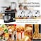 6L Multifunction Stand Mixer, 1500W Electric Kitchen Mixer, Meat Grinder, Juicer, Dough Kneader, 6 Speeds, Food Processor for Household Use