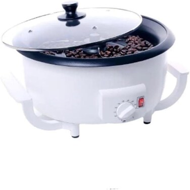 Coffee Roaster &amp; Popcorn Maker &ndash; 800W Dual-Function Appliance, Auto-Shutoff, Heat-Resistant, Large Capacity for Home Use