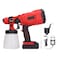 Portable Automatic High-Pressure Paint Spray Gun, 38000RPM, 21V, Spraying Distance 100-200cm, 800ml Capacity, Adjustable for Efficient Painting Projects