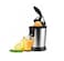 Electric Orange Juicer &ndash; Ultra-Powerful Motor Stainless Steel Citrus Squeezer with Soft Grip Handle &amp; Auto Juicing for Effortless Results