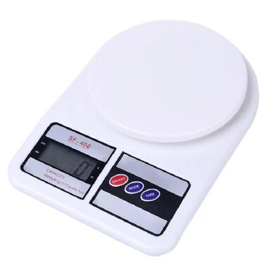 Food Kitchen Scales Waterproof with Bowl &ndash; ABS Plastic Electric Digital Weight Scale for Accurate Measurement in Cooking &amp; Baking