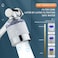 Rotatable Faucet Aerator with Robotic Arm, Anti-Splash Swivel Extender for Bathroom and Kitchen Sink, Shampoo