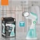 Handheld Hanging Ironing Machine 2-in-1 Garment Steamer and Dry Iron, 300ML Portable Fabric Steamer for Clothes, Curtains, and Travel Use