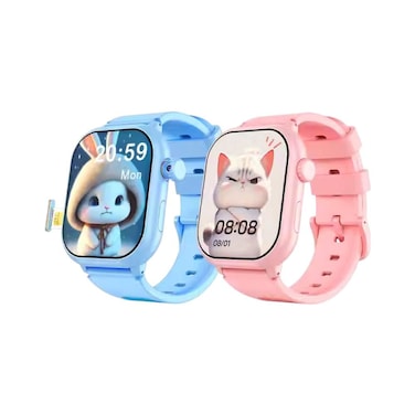 ساعة ذكية للأطفال بتقنية 4G مزودة بجهاز تتبع GPS، ومكالمة هاتفية، وكاميرا، وزر SOS، وشحن مغناطيسي، وتطبيق مراقبة أبوية - ساعة ذكية آمنة للأولاد والبنات