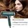 Household Hair Dryer 800W High-Power Blow Dryer with Blue Light and Negative Ion Technology, Quick Drying and Low Noise Hair Care for Women and Men