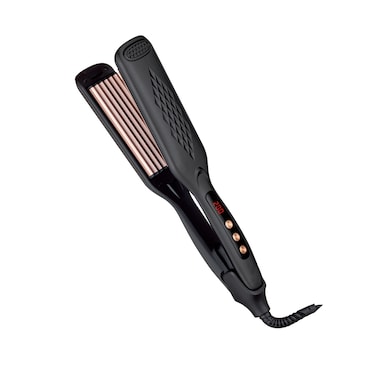 Electric Hair Styler with Handle Lock and Four Interchangeable Clamps, Professional Hair Styling Tool for Women with Multiple Hairstyle Options