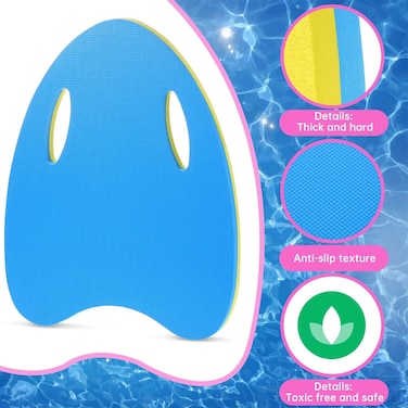 لوح سباحة للكبار والصغار - يُحسّن وضع الجسم، ويُعزز مهارات السحب والركل في السباحة، ويُعدّ أداة تدريب متينة للسباحين في المسبح