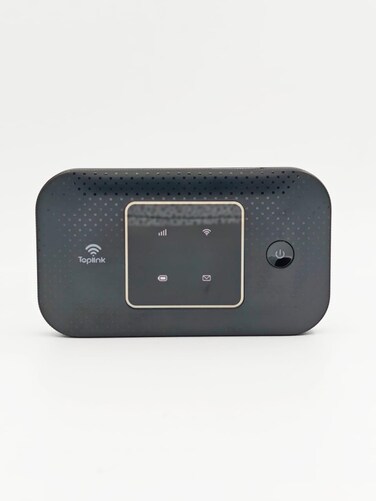 Ultra 4G Pocket Wi-Fi Router with 4600mAh Battery &ndash; LTE Cat4 Mobile Hotspot, 300Mbps Wireless Speed, Connects Up to 12 Devices (Black)