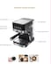 Espresso Coffee Machine with 20 Bar Pressure &ndash; Touch Sensing Control Professional Home Coffee Maker for Barista-Style Brewing