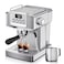 20 Bar Espresso Coffee Machine &ndash; Stainless Steel Home Coffee Maker for Espresso, Latte, Cappuccino, and Turkish Coffee Brewing