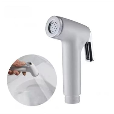 Modern Handheld Bidet Spray Gun &ndash; Wall-Mounted Toilet Nozzle with Hose, High Pressure Bathroom Cleaning Sprayer for Personal Hygiene and Household Use