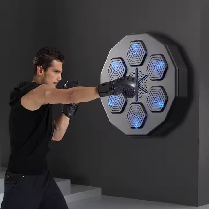 Buy Smart Electronic Boxing Machine – 7 Training Speeds, LED Music ...