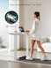 Foldable Walking Pad Treadmill for Home &amp; Office &ndash; Compact Under-Desk Treadmill with Adaptive Speed Control, Space-Saving Design, No Assembly Needed
