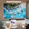 Portable Projector &ndash; Full HD 4K Support Smart Video Projector with WiFi 6 &amp; Bluetooth, Ideal for Home Theater, Gaming, and Outdoor Entertainment