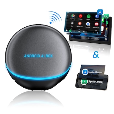 High-Quality Car Dongle &ndash; Android 12 Smart Box, Wired CarPlay to Wireless Android AI Box, Smart Car Multimedia Upgrade
