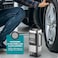 8-in-1 Car Jump Starter &ndash; Portable Car Battery Booster with Tire Pump, Power Bank, Vacuum Cleaner, LED &amp; SOS Flashlight, Air Blower, and Pressure Tester
