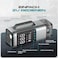 8-in-1 Car Jump Starter &ndash; Portable Car Battery Booster with Tire Pump, Power Bank, Vacuum Cleaner, LED &amp; SOS Flashlight, Air Blower, and Pressure Tester