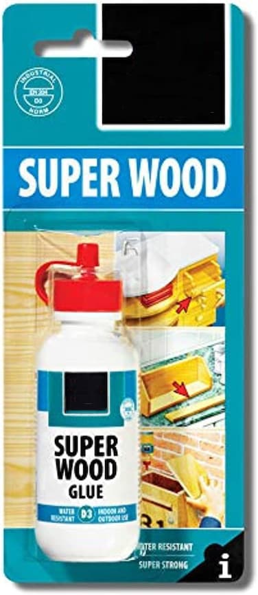 غراء الخشب الفائق 75 جرام - لاصق قوي لأعمال النجارة وإصلاح الأثاث والمشاريع الحرفية وأعمال النجارة المنزلية