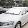 Foldable Car Front Windshield Sunshade with Suction Cups &ndash; Car Sunshade Umbrella for UV Protection, Heat Block, and Car Parking