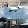 Foldable Car Front Windshield Sunshade with Suction Cups &ndash; Car Sunshade Umbrella for UV Protection, Heat Block, and Car Parking