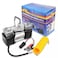 12V DC Tire Inflator Heavy Duty Double Cylinder Portable Air Compressor Pump 150 PSI for Car, SUV, Truck, and Bike Tires