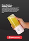 Rechargeable Portable Blender 410ml &ndash; Personal Smoothie Maker for Fruits and Vegetables, Double Safety Protection, Eco-Friendly Travel Juicer OMSB2495