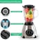 High Power Blender 2800W with 1.5L Glass Cup &ndash; 5 Speed Settings and Stainless Steel Blades for Smoothies, Juices, Shakes, and Food Preparation