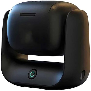 Rotational Incense Burner with 90&deg; Rotation &ndash; 1500mAh Rechargeable Battery, Type-C Charging, LED Indicator, Portable Modern Bakhoor Burner for Home, Office