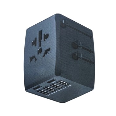 All-in-One Travel Adapter &ndash; Worldwide International Power Converter &amp; Wall Charger for Global Use
