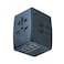 All-in-One Travel Adapter &ndash; Worldwide International Power Converter &amp; Wall Charger for Global Use