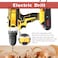 21V Cordless Electric Drill with Brush Motor &ndash; 2 Speed Adjustment, 18 Torque Settings, Rechargeable Power Drill for Wood, Metal, Plastic, and Home DIY Projects