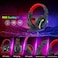 4-in-1 Gaming Keyboard Mouse Headset Combo Set &ndash; Wired RGB Backlit Keyboard, Ergonomic Gaming Mouse, Comfortable Headphones, and Large Mousepad for PC